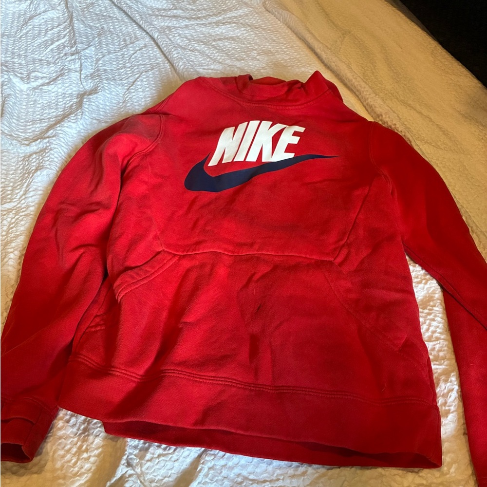 Nike Red Sweatshirt - Kids Small